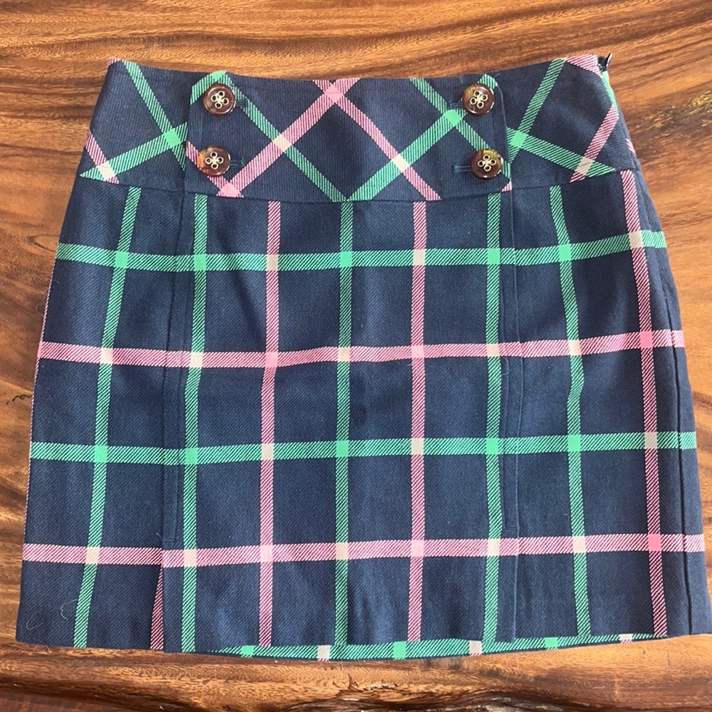 Vineyard Vines Plaid Skirt